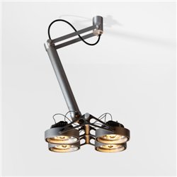 Modular Nomad Adjustable 4x LED AR111 lámpara de techo