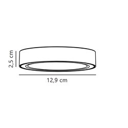 Nordlux Sóller 12 [IP44] 3-step-Dim lugar empotrado