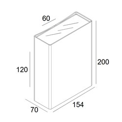 Delta Light NOCTA SQ155 DOWN-UP WFL lámpara de pared