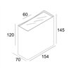 Delta Light NOCTA SQ155 SP lámpara de pared