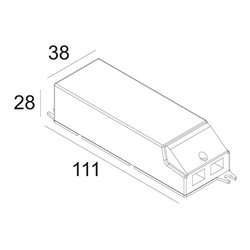 Delta Light LED POWER SUPPLY 1050mA-DC / 22W