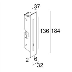 Delta Light INLET S HW Lámpara de pared