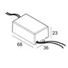Delta Light LED POWER SUPPLY 700mA / 15W DIM8