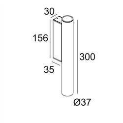 Delta Light SPY 39 W X lámpara de pared