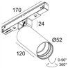 Delta Light M20/M26H - SPY 52 TW DIM5 iluminación de la pista