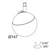 Delta Light M20/M26H - TWEETER BL DIM5 iluminación de la pista