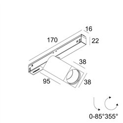 Delta Light M26L - OCTAV 39 MDL iluminación de la pista