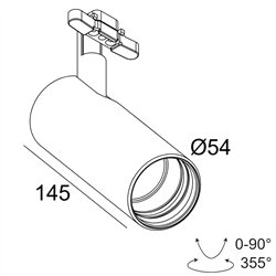 Delta Light SOLI - 52 SHHH SOFT iluminación track