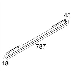 Delta Light M - LED LINE HE SOFT 1 x 11,6W MDL iluminación track