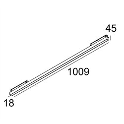 Delta Light M - LED LINE HE SOFT 1 x 14,9W MDL iluminación track