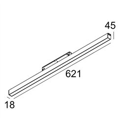 Delta Light M - LED LINE HE SOFT 1 x 9,1W MDL iluminación track