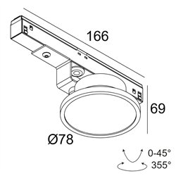 Delta Light M20/M26H - HALOSCAN MP MDL iluminación track