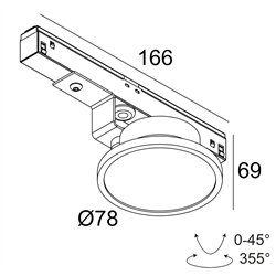 Delta Light M20/M26H - HALOSCAN MP SOFT MDL iluminación track