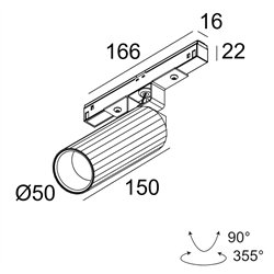 Delta Light M20/M26H - HEDRA L MDL iluminación de la pista