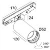 Delta Light M20/M26H - SPY 52 SOFT MDL iluminación track