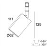 Delta Light M20/M26H - SPY FOCUS LP MDL iluminación track