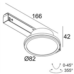 Delta Light M26L - HALOSCAN HP MDL iluminación track