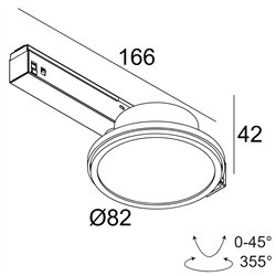 Delta Light M26L - HALOSCAN HP SOFT MDL iluminación track