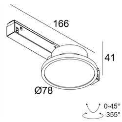 Delta Light M26L - HALOSCAN MP MDL iluminación track