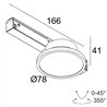 Delta Light M26L - HALOSCAN MP MDL iluminación track
