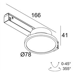 Delta Light M26L - HALOSCAN MP SOFT MDL iluminación track