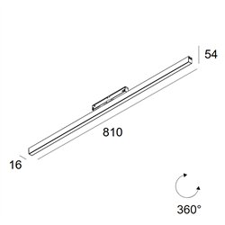 Delta Light M26L - LED LINE OK DIM5 iluminación de la pista