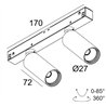 Delta Light M26L - SPY 272 MDL iluminación track