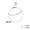 Delta Light M26L - TWEETER BL MDL iluminación track