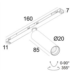 Delta Light SL19 - UHO MDL iluminación track