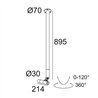 Delta Light XY180 S80 MINI lámpara de techo