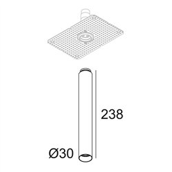Delta Light NEEDLE 1 TRC lámpara de techo