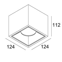 Delta Light BOXY XL S DIM1 lámpara de techo