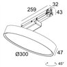 Delta Light MULTINOVA 30 PIVOT ADM iluminación track