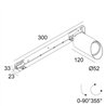 Delta Light SPY 52 WALLWASH ADM SLIM lámpara de techo