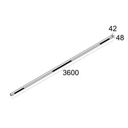 Delta Light INFORM 40 SQ 360 DOWN TW 1 DT8 DIM5 Lámpara de techo