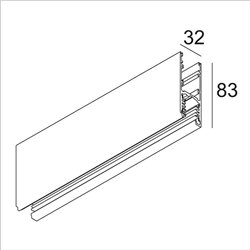 Delta Light TRACK 3F DIM H 1m