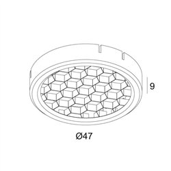 Delta Light ENTERO S HONEYCOMB SINGLE USE