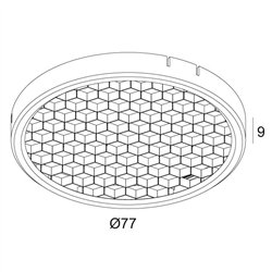 Delta Light ENTERO L HONEYCOMB DOUBLE USE