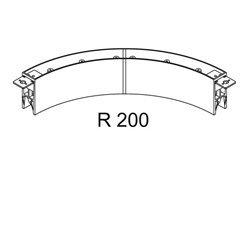 Delta Light SLM26H - CORNER SET R 90°