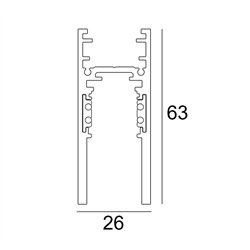 Delta Light SLM26H - PROFILE 2m