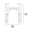 Delta Light SLM26L - PROFILE 1m
