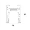 Delta Light SLM26L - PROFILE 2m