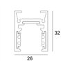 Delta Light SLM26L - PROFILE 3m