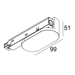 Delta Light SLM26L - SIDE SUPPLY 48V