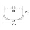 Delta Light SPM52 - PROFILE 1m