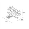 Delta Light SPM20 - CORNER SET - R 45° S