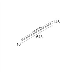 Delta Light M - LED LINE HE TW 1 x 7,8W 965 DIM5