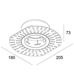 Delta Light MOUNTING KIT NO AIR 102
