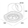 Delta Light MOUNTING KIT SIDE AIR 102