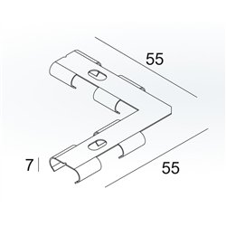 Delta Light FTL35 - CORNER 90°
